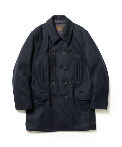 MR.OLIVE /WOOLEN MELTON / CLASIC U.S PEA COAT ミスターオリーブ/ウーレンメルトン / クラシック U.S ピーコート